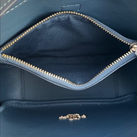 Coach Hadley Mini Denim Crossbody Bag Purse - Picture 9 of 11